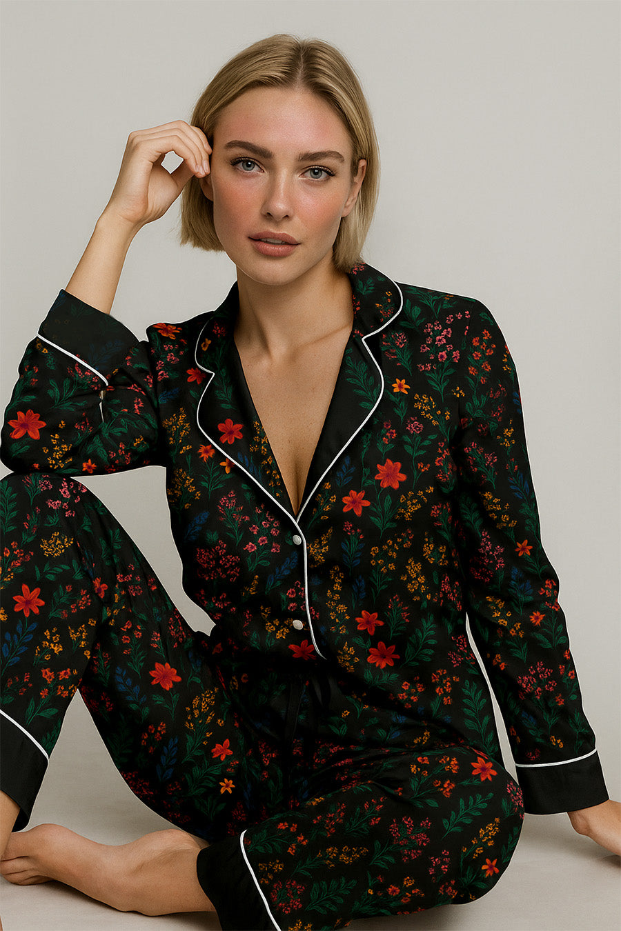 Long two-piece set