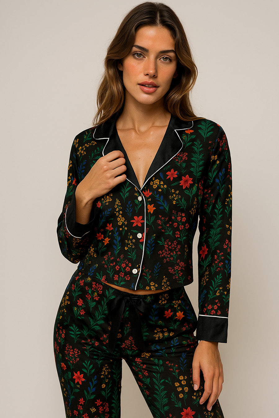Long two-piece set