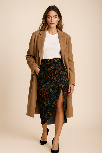 Nessa slit skirt